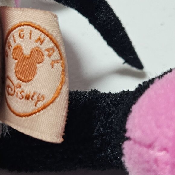 Disney Original Minnie Mouse 9 inch Plush Pink Dress Bow Stuffed Animal Toy - Picture 4 of 5